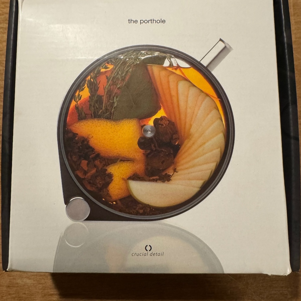 The Porthole Infuser for sublime cocktail flavors